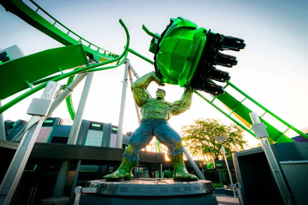The Incredible Hulk Coaster