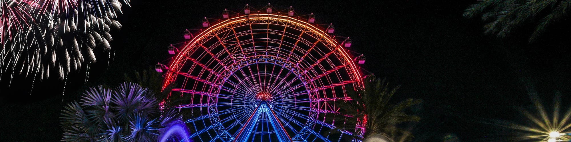 The Orlando Eye en ICON Park sobre International Drive